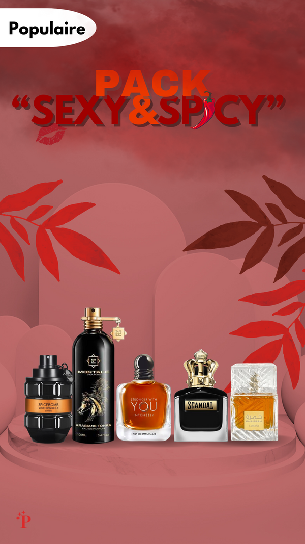 Pack "Sexy&Spicy" 4 achetés + 1 offert