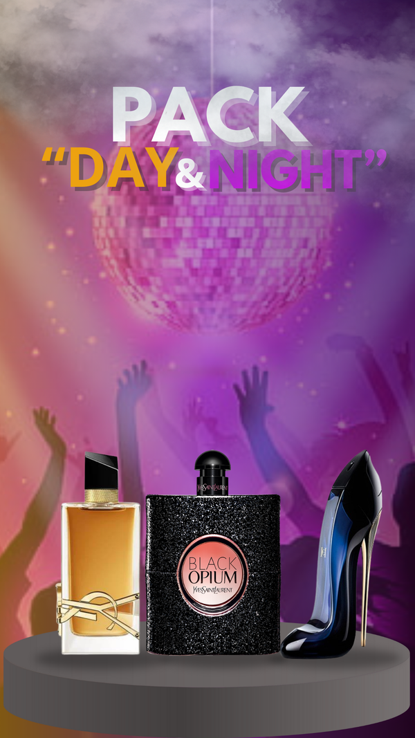Pack "Day & Night" Yves Saint Laurent / Carolina Herrera /