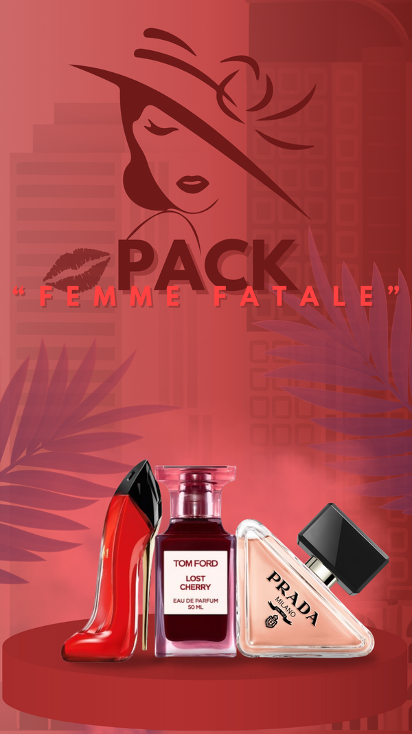 Pack "Femme Fatale" Tom Ford / Carolina Herrera / Prada